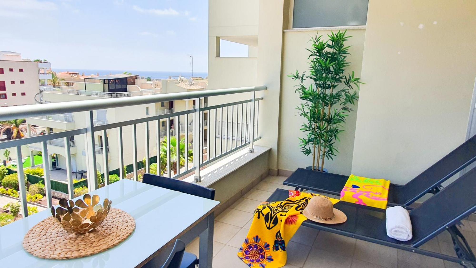 Terraza Sea & Sun Apartment Palm-mar Exterior foto